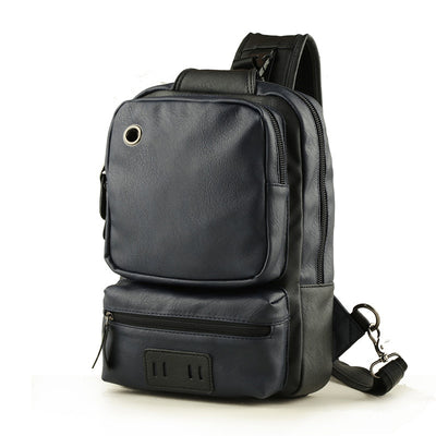 Mochila de Cuero para Hombre - Estilo Estudiante y Casual - Image 6