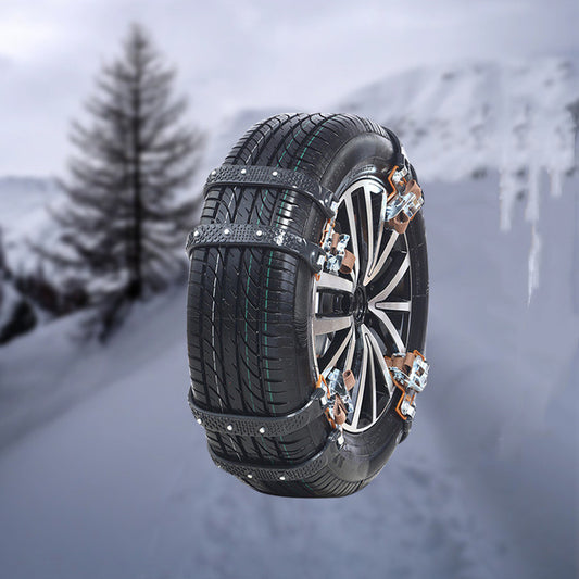 Cadenas de Nieve para Neumáticos - Tracción Reforzada Antideslizante