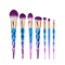Set de 7 Brochas de Maquillaje Profesional con Diseño de Diamante