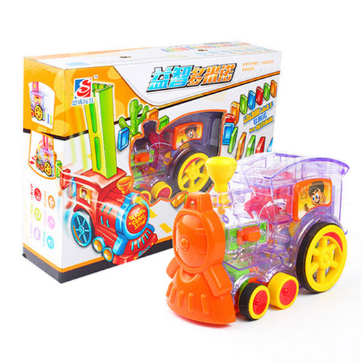 Tren de Dominó Transparente para Niños - Image 3