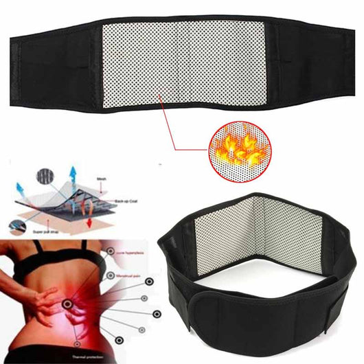Cinturón Lumbar Magnetoterapia Autocalefactable con Turmalina Ajustable - Image 4