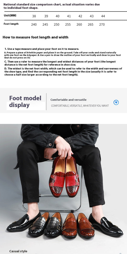 Zapatos de Cuero Británicos para Hombre - Image 23