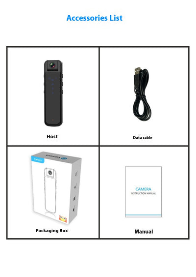 Cámara HD con Clip Magnético Portátil para Grabación - Image 14