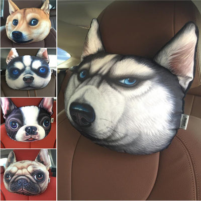 Almohada Reposacabezas para Auto - Diseño Gatos - Image 12