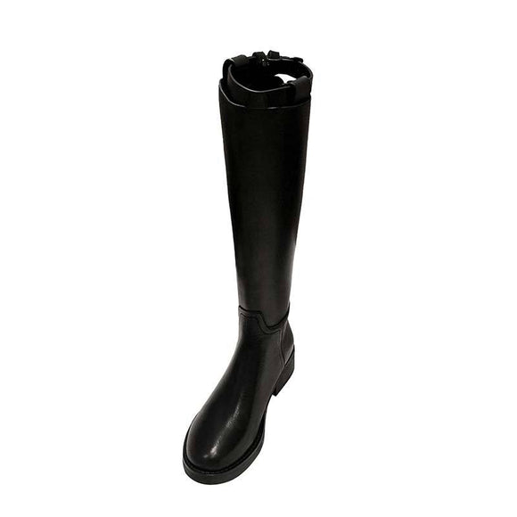 Botas Altas para Mujer con Suela Gruesa y Cierre Trasero