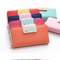 Billetera Retro con Cierre Largo para Mujer - Monedero Clutch con Clip para Billetes