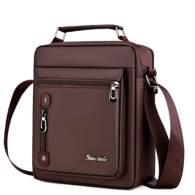 Bolsa Mensajero Oxford Vertical Retro - Maletín Profesional Casual - Image 4