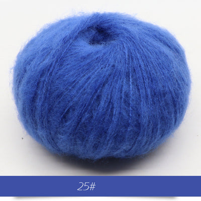Suéter y chal de mohair para bebé con detalle de tejido - Image 46