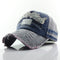 Old Worn-out Baseball 1969 Letter Hat Gray
