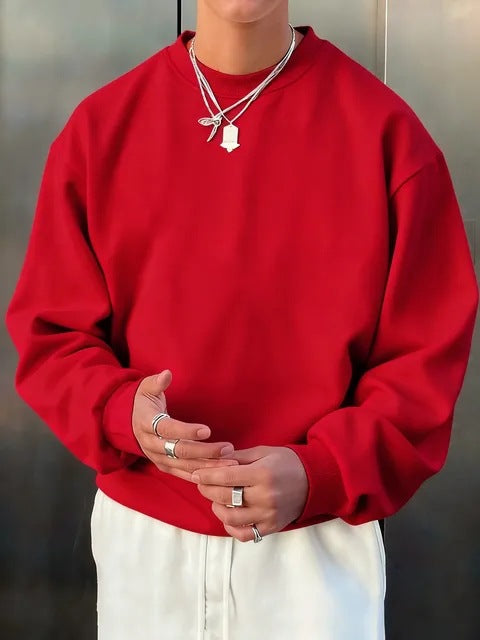 Suéter de Lana Merino para Hombre - Cuello Redondo Casual - Image 20