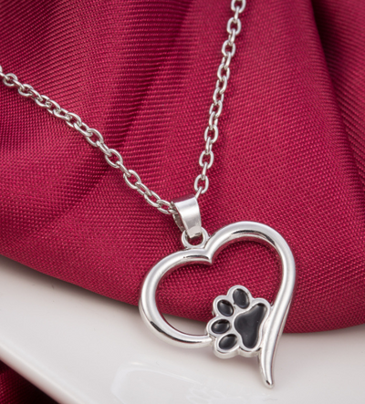 Collar Colgante Calado Amor y Huellita - Image 11