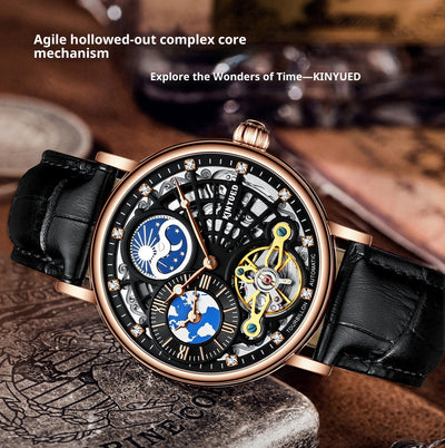 Reloj Mecánico Automático para Hombre con Diseño de Estrella Hueca - Image 4