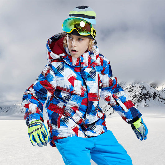 Chaqueta Impermeable para Esquí Infantil - Diseño Versátil para Tabla Simple y Doble - Image 4