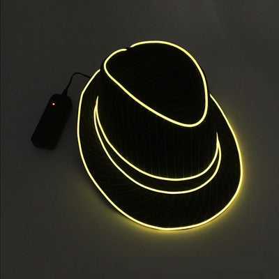 Sombrero Fedora Luminoso Estilo Británico - Image 8