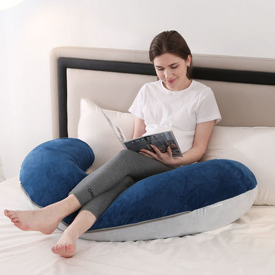 Almohada de Embarazo Ergonómica con Soporte Lumbar para Dormir de Lado - Image 4