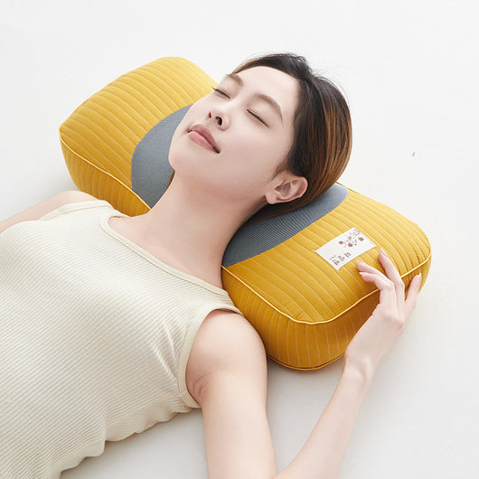 Almohada de Cáscara de Trigo Sarraceno con Funda de Algodón Resistente - Image 3