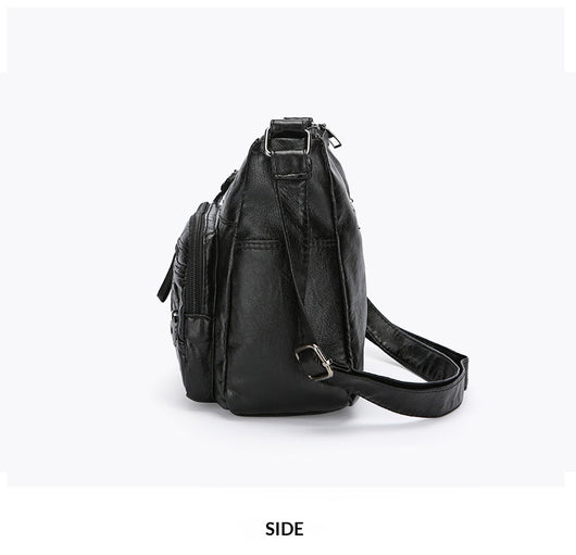 Bolso Bandolera de Lujo Versátil con Diseño Multicapas Espacioso - Image 35