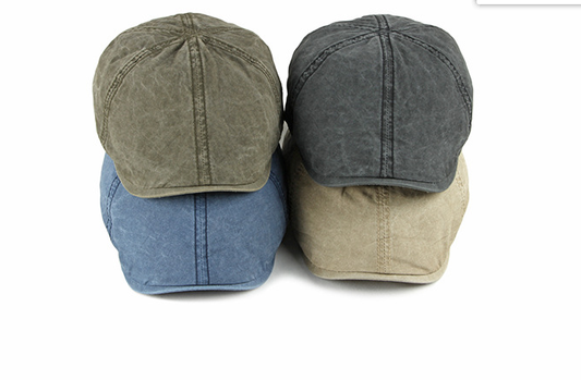 Boina Casual Primavera Verano Hombre Estilo Británico Retro - Image 2