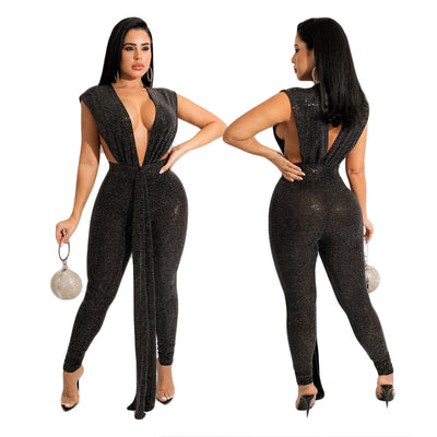 Jumpsuit de Lentejuelas Elegante para Mujer - Image 8