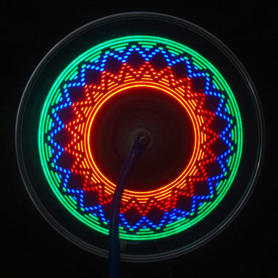 Luz LED Colorida para Bicicleta de Montaña - 32 Luces Knight Hot Wheels - Image 3