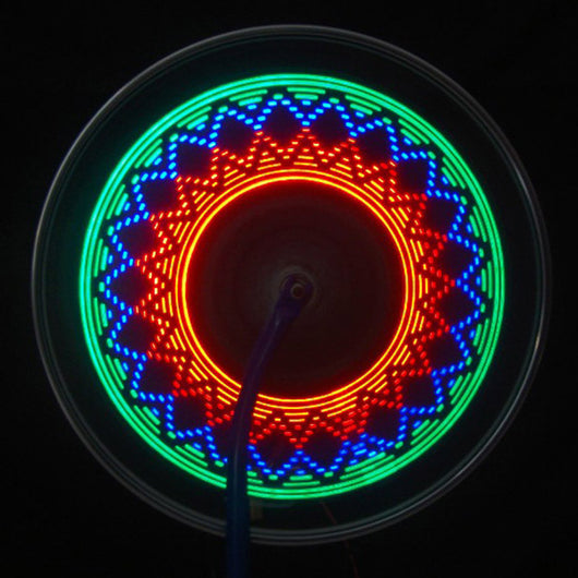Luz LED Colorida para Bicicleta de Montaña - 32 Luces Knight Hot Wheels - Image 3