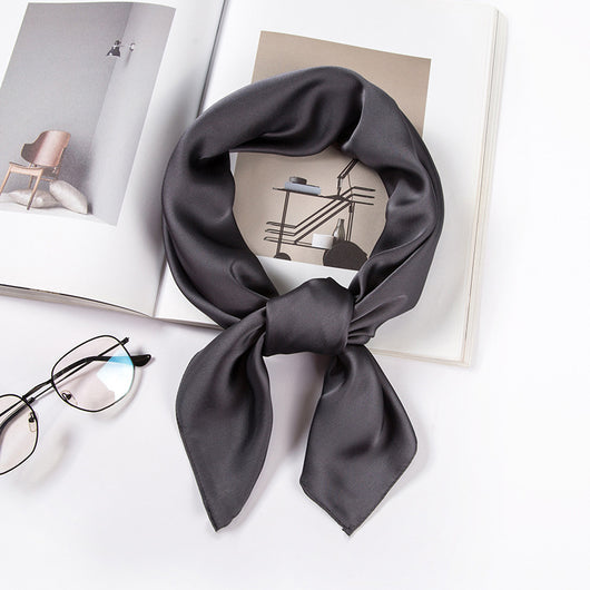 Pañuelo de Seda Puro Color para Mujer - Elegancia y Versatilidad - Image 12