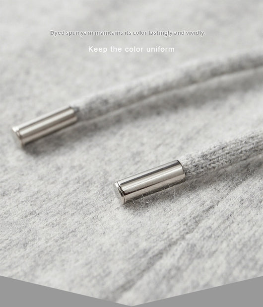 Conjunto Deportivo Lana Pura Hombre: Sudadera sin Costuras y Pantalón Tejido con Cordón - Image 15
