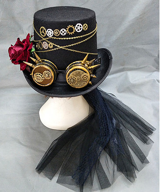 Sombrero de Copa Steampunk - Image 2