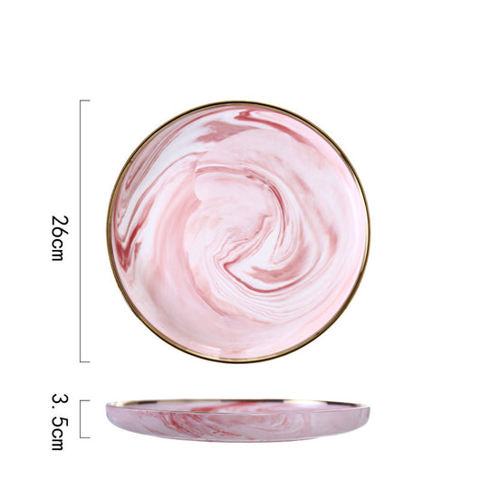 Plato de Cenar Mármol Rosa Phnom Penh - Image 7