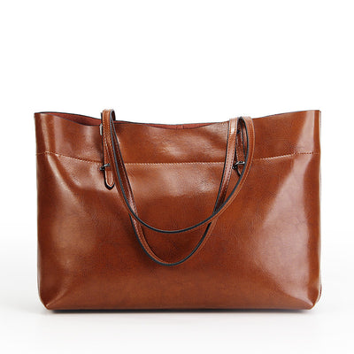 Bolso de Cuero Encerado con Bandolera - Diseño Portátil y Elegante - Image 13