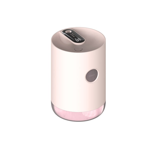 White cylindrical humidifier with a transparent base, digital display, and 1000ml capacity indicator. - Image 11