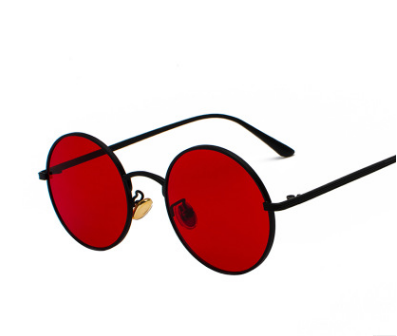 Gafas de Sol Marco Metálico Circular Estilo Punk - Image 17