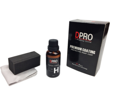Recubrimiento Cerámico de Vidrio Líquido 9H - Protección Hidrófoba Profesional