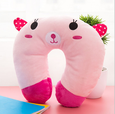 Almohada de Cuello U Viajera con Diseño Infantil Multicolor - Image 7
