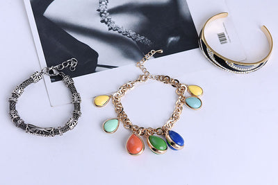 Pulsera de Perlas y Aleación - Image 5