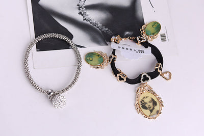 Pulsera de Perlas y Aleación - Image 4