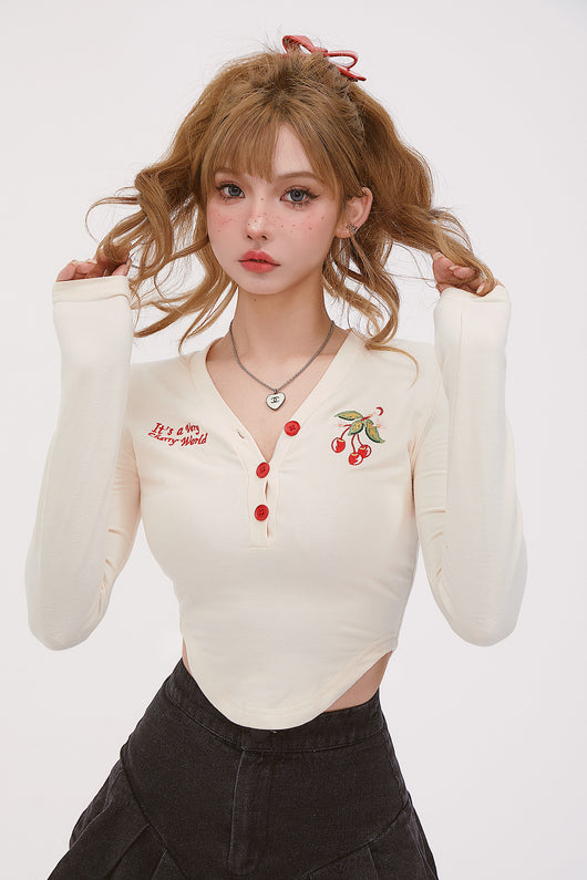 Playera de Manga Larga Curved Swing Otoño - Image 11