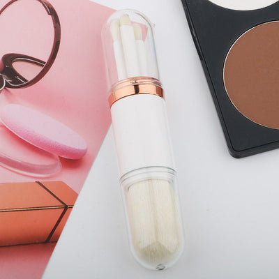 Brocha de Maquillaje Retráctil 4 en 1 para Contorno de Ojos - Image 8