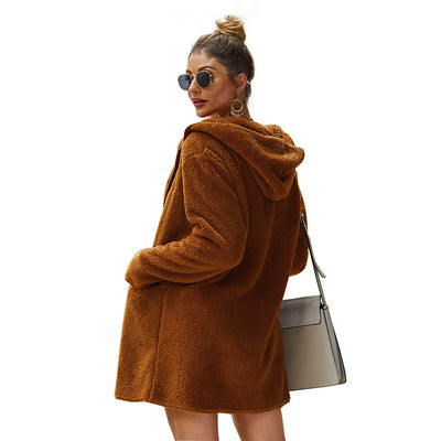 Chaqueta Acolchada con Capucha de Piel - Image 19