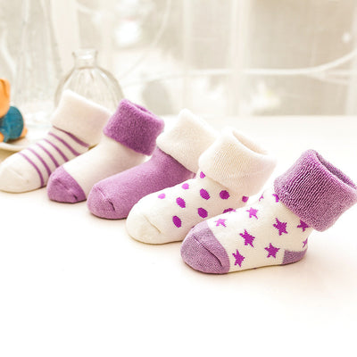 Calcetines Térmicos Gruesos para Niños y Bebés - Diseño Adorable Invierno - Image 5