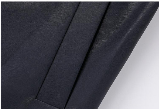 Abrigo Largo de Cuero PU Grueso - Elegancia y Calidez en Cada Paso - Image 13