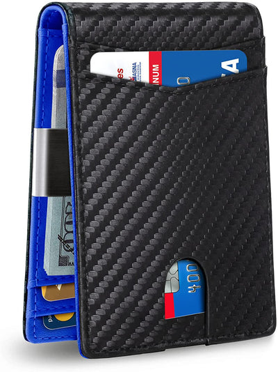 Billetera de Cuero PU con Múltiples Compartimentos y Protección Antirrobo - Image 7