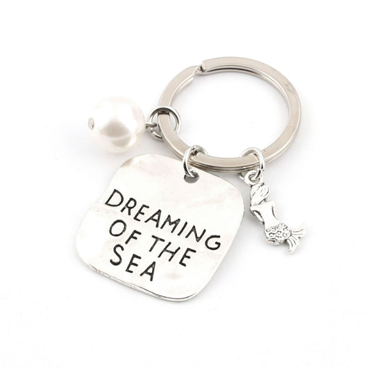 Llavero Personalizado Perla Marina - Accesorio Metálico de Verano - Image 12