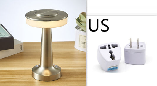 Lámpara de Mesa Multifunción con Cargador para Hotel y Comedor - Image 8