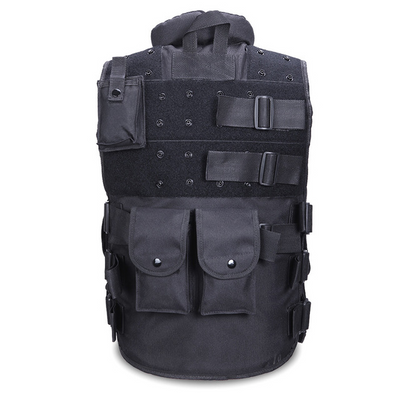Chaleco Táctico Militar Negro para Hombre - Caza y Operaciones - Image 4