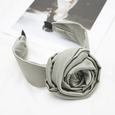 Diadema de Satén con Pasador - Accesorios para el Cabello - Image 6