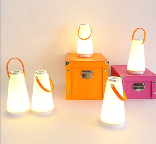 Lámpara LED Creativa con Carga Inalámbrica para Mesita de Noche