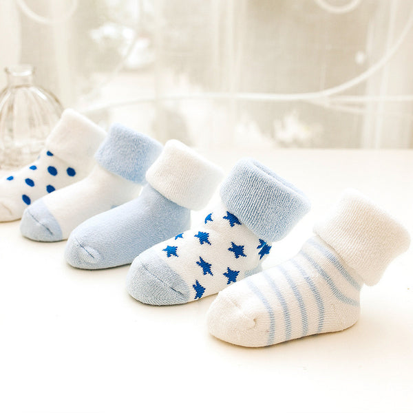Calcetines Térmicos Gruesos para Niños y Bebés - Diseño Adorable Invierno