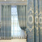 Cortinas Bordadas Opacas para Sala y Dormitorio