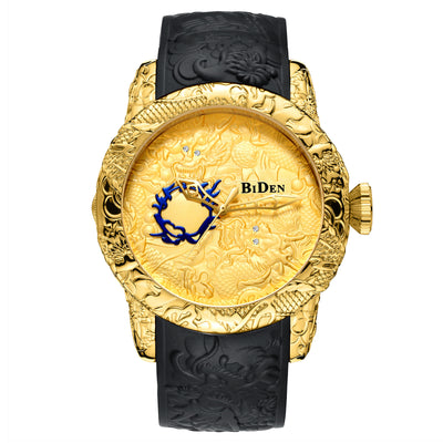 Reloj de Moda Creativa con Dragón para Hombre - Image 9